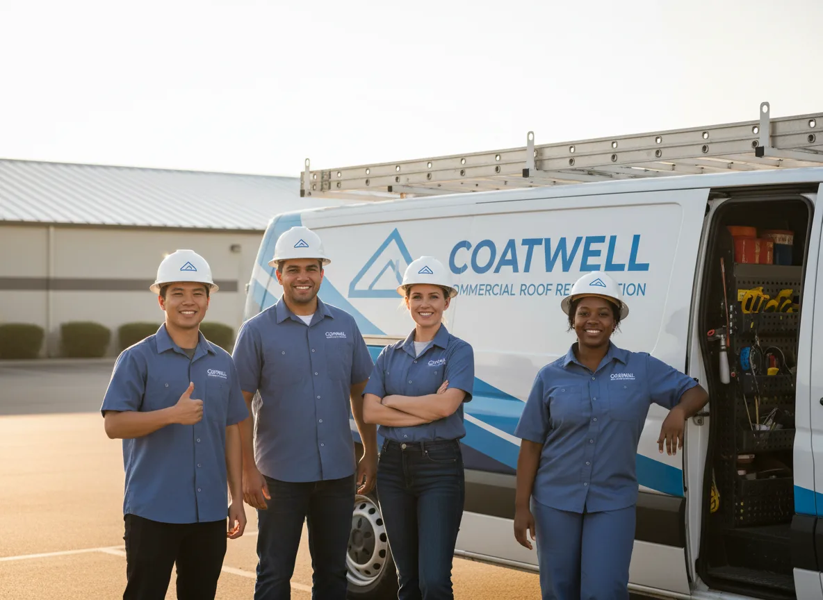 Commercial roof coating company in Porter, OK